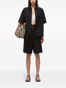 3.1 Phillip Lim Overhemd met korte mouwen - Zwart