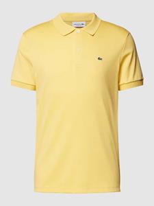 Lacoste Regular fit poloshirt in effen design