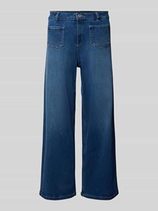 Christian Berg Woman Flared jeans met verkort model