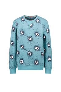 Tygo & Vito Jongens sweater - Jesse - Aqua blauw