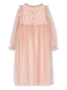 Bonpoint Tulen jurk - Roze