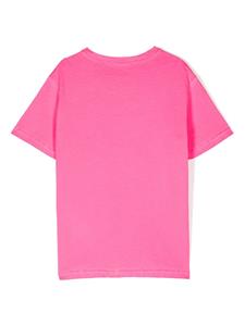 Dsquared2 Kids Icon-print cotton T-shirt - Roze