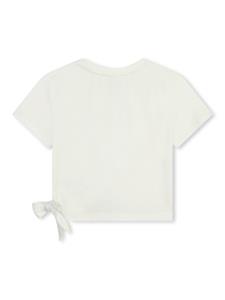 Michael Kors Kids T-shirt met geborduurd logo - Wit
