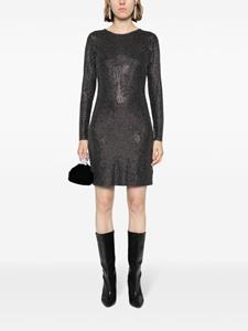 Michael Michael Kors Mini-jurk verfraaid met kristallen - Zwart