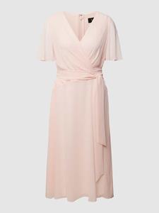 Lauren Ralph Lauren Midi-jurk in wikkellook, model 'ABEL'
