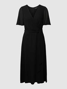 Lauren Ralph Lauren Midi-jurk in wikkellook, model 'ABEL'