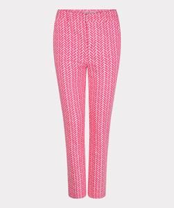 Esqualo  Roze Pantalon printje 
