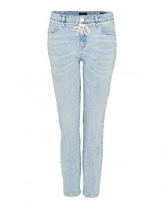 Opus  Blauw Bleached jeans 