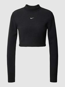 Nike Kort shirt met lange mouwen en logostitching