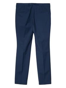 HUGO pressed-crease tapered trousers - Blauw