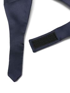 Il Gufo Geplooide satijnen cummerbund - Blauw