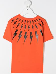 Neil Barrett Kids T-shirt met print - Oranje