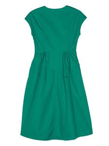 ASPESI Midi-jurk met V-hals - Groen