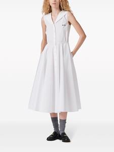 Miu Miu Mini-jurk met kraag - Wit