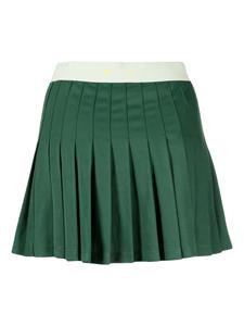 The Upside Mini-rok met geborduurd logo - Groen