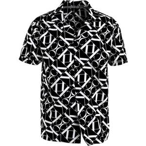 Calvin Klein Swimwear Overhemd met korte mouwen RESORT SHIRT-PRINT met all-over motief
