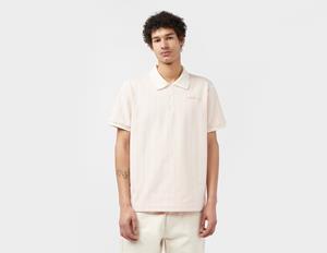 Adidas Originals Premium Zip Polo Shirt, Ecru