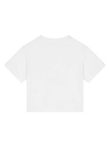 Dolce & Gabbana Kids T-shirt met tekst - Wit