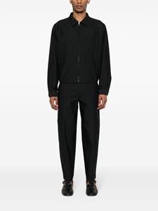 LEMAIRE pressed-crease trousers - Zwart