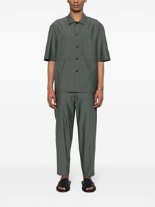 LEMAIRE pressed-crease trousers - Groen