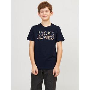 Jack & Jones Junior Shirt met korte mouwen JJEJEFF CORP LOGO TEE SS O-NECK SN JNR