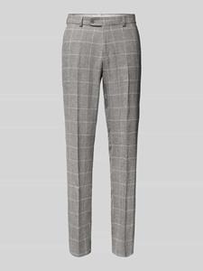 Carl gross Slim fit pantalon met rasterruit, model 'Shiver-G'