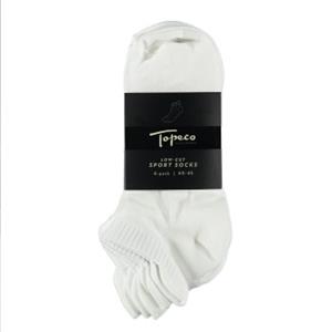 Topeco 4 stuks Low Cut Sport Socks
