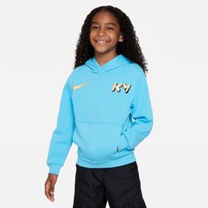 Nike Hoodie Club Fleece Mbappé Personal Edition - Blauw Kids