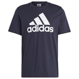 Adidas T-shirt Essentials Big Logo - Navy/Wit