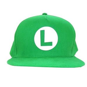 Super Mario Badge Luigi Snapback-pet