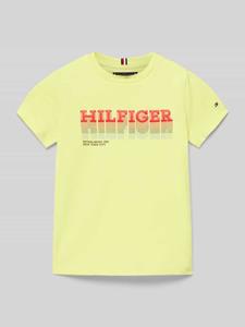Tommy Hilfiger Kids T-shirt met labelprint, model 'FADE'