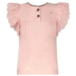 Like Flo-collectie Topje jersey ruffle (sorbet)