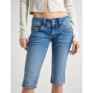 Pepe jeans Slim pantacourt, lage taille