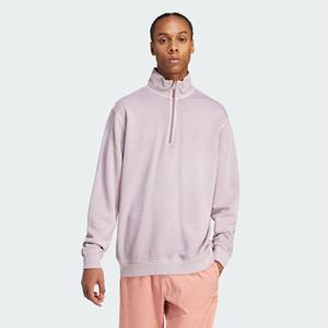 Adidas Trefoil Essentials+ Dye Half Zip Crew - Herren Sweatshirts