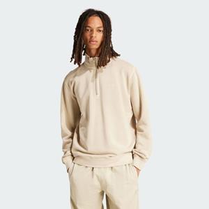Adidas Trefoil Essentials+ Dye Half Zip Crew - Heren Sweatshirts