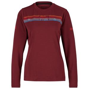 Zimtstern  Women's Trailflowz Shirt L/S - Longsleeve, rood