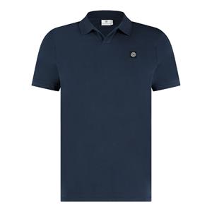 Blue Industry Luxe basic v-hals polo