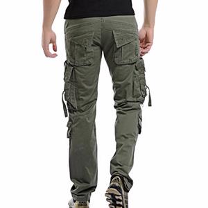 Big Thumb 2024 Fashion Military Cargo Pants Mens Trousers Overalls Casual Baggy Army Cargo Pants Men Plus Size Multi-pocket Tactical Pants