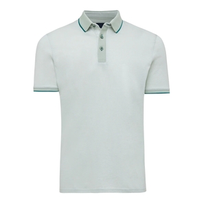 Tresanti Tomas | cotton polo detailed | light green