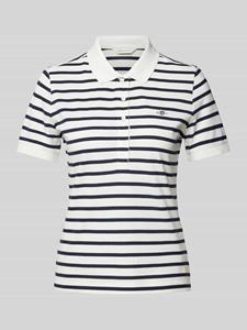 Gant Slim fit poloshirt met streepmotief