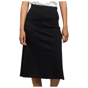 Dedicated  Women's Rib Skirt Kvarnvik - Rok, zwart