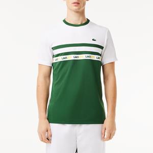 Lacoste Sport T-shirt met ronde hals, colorblock