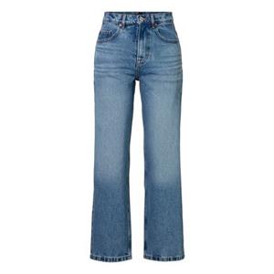BOSS ORANGE High-waist-Jeans "Barrel High Rise Hochbund High Waist Premium Denim Jeans", mit BOSS Metallschriftzug