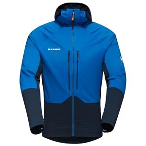 Mammut  Eiger Nordwand Midlayer Hybrid Hooded Jacket - Softshelljack, blauw