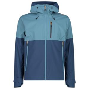 CMP  Jacket Fix Hood 3 Layer - Regenjas, blauw