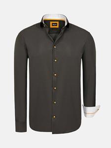 WAM Denim Bentley Regular Fit Black  Overhemd-