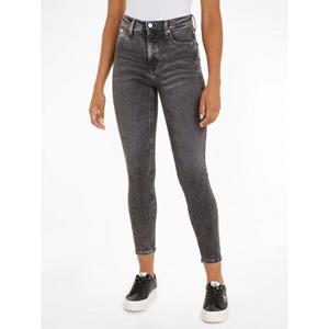 Calvin Klein Skinny fit jeans HIGH RISE SUPER SKINNY ANKLE in een klassiek 5-pocketsmodel