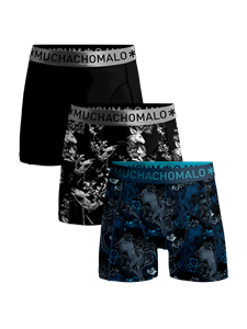 Muchachomalo Jongens 3-pack boxershorts man deer