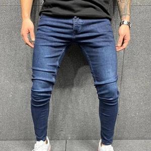 Zhuoneng Clothing Hoge kwaliteit stretch skinny jeans voor heren, klassieke herenjeans in vier kleuren