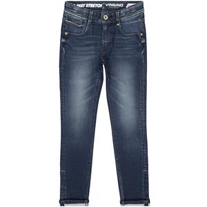Vingino Jongens jeans 4-way stretch alfons skinny fit deep dark